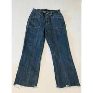 Judy Blue High Rise Elastic Straight Leg Jeans, Size 7/28